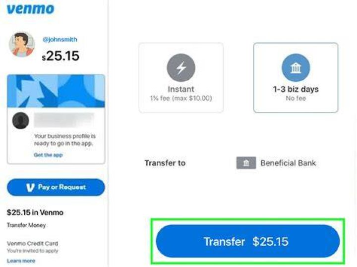 How do I send money from Venmo to my desktop?
