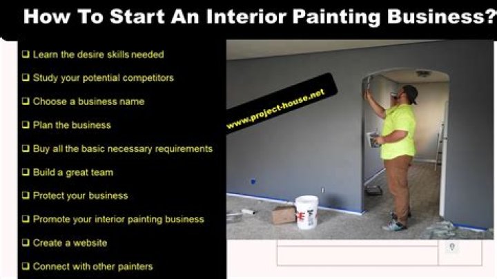 How do I start an interior painting business?