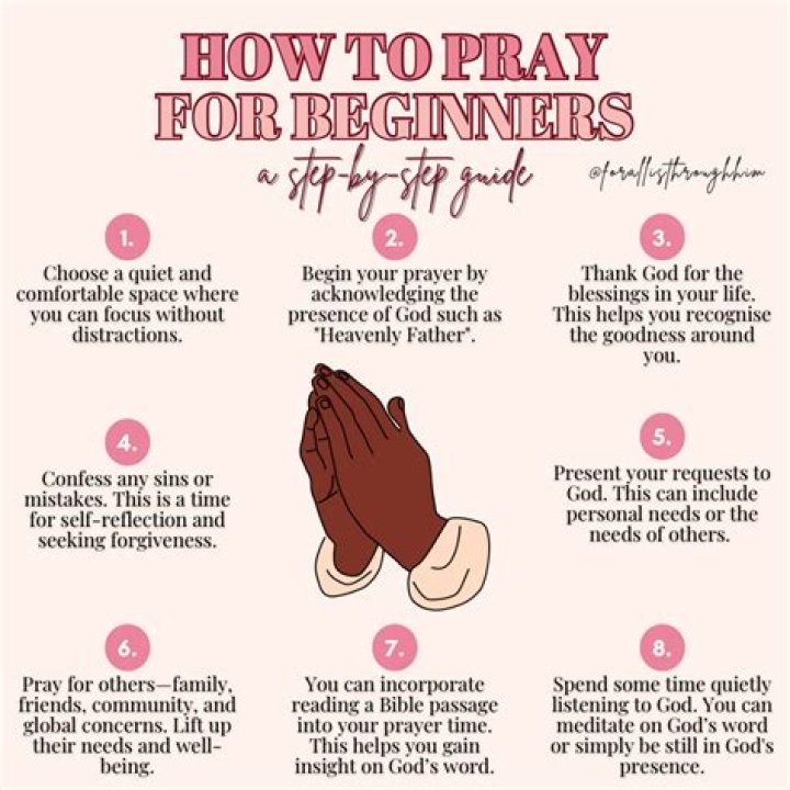 How do I start praying to God?
