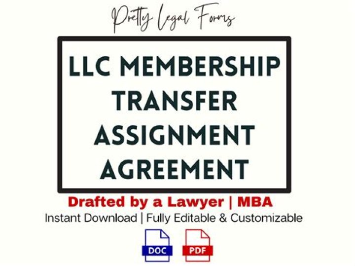 How do I transfer my LLC membership?