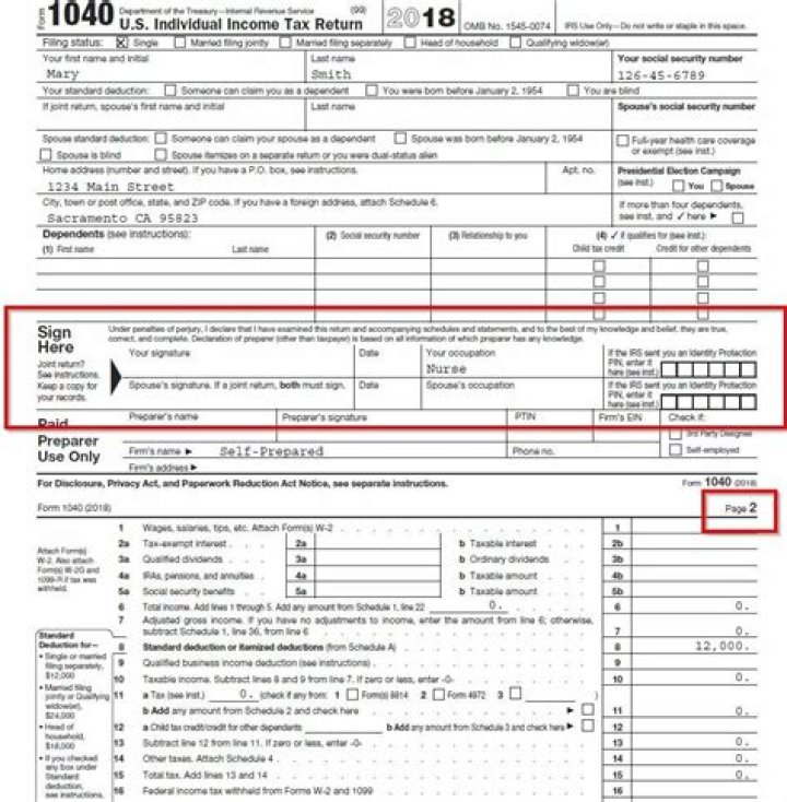 How do I update my 2018 tax return?