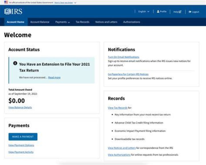 How do I update my address and bank account with the IRS?