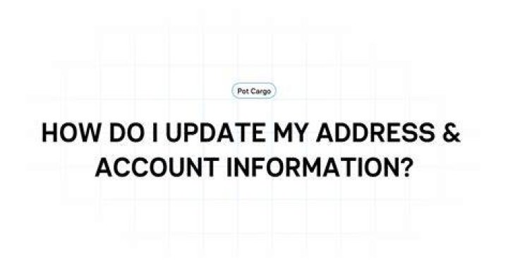 How do I update my address information with the IRS?