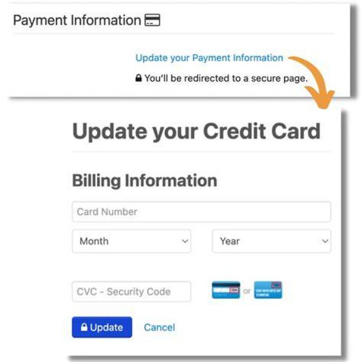 How do I update my credit card on Weebly?
