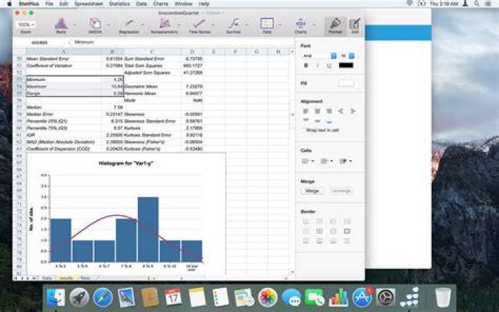 How do I use StatPlus in Excel for Mac?
