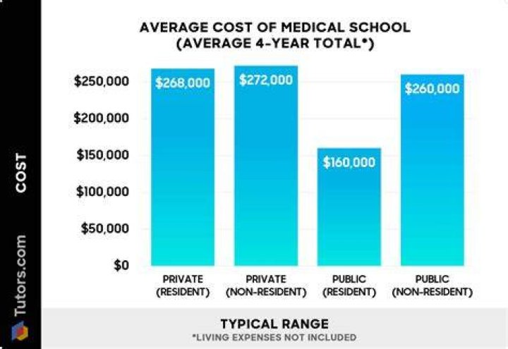 How do med school students pay for living expenses?