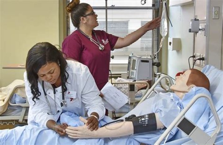 How do men become nurses?