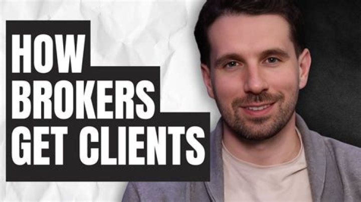 How do mortgage brokers get clients?