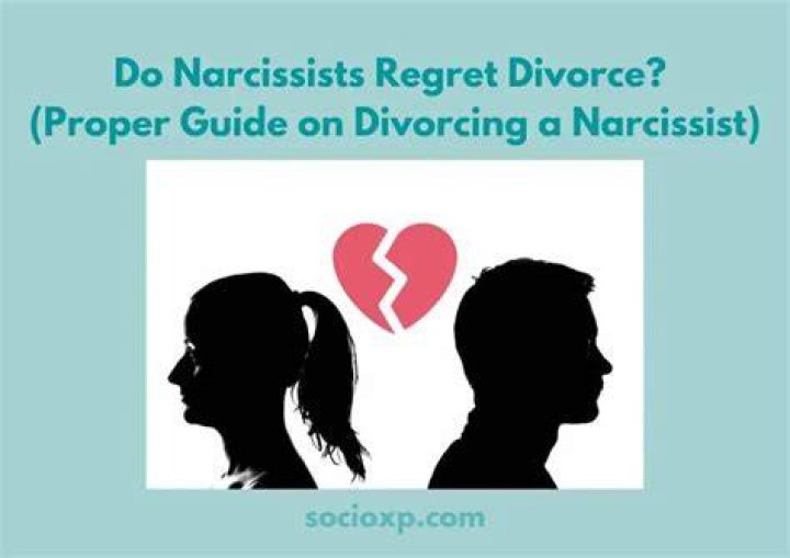 How do narcissists survive divorce?