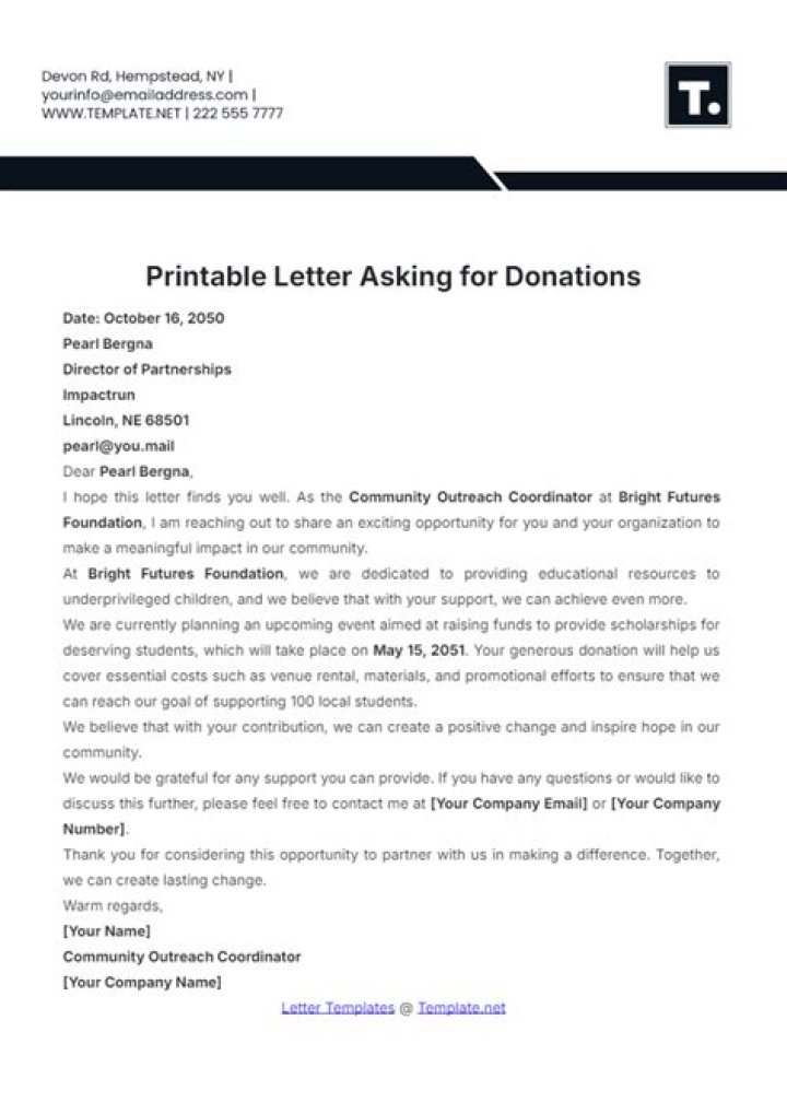 How do you account for donations given?
