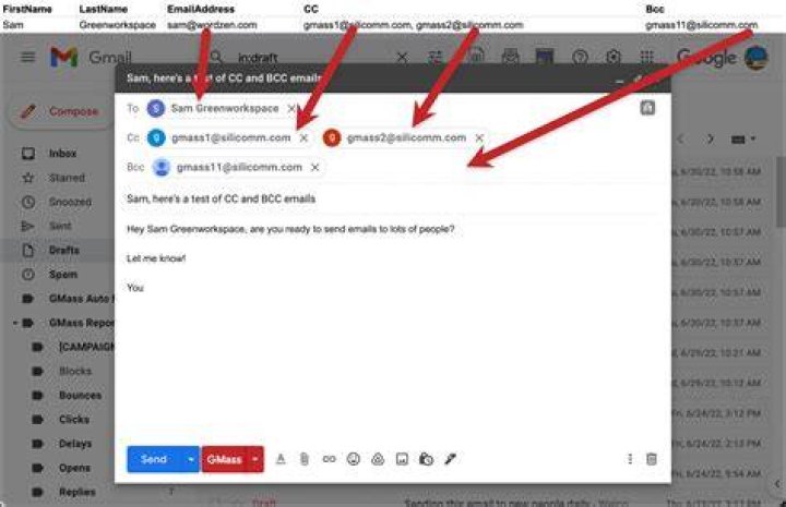 How do you add CC to someone already sent an email?