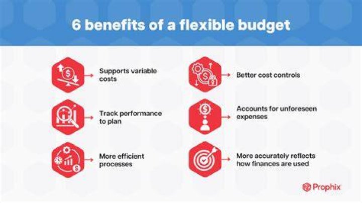 How do you analyze a flexible budget?