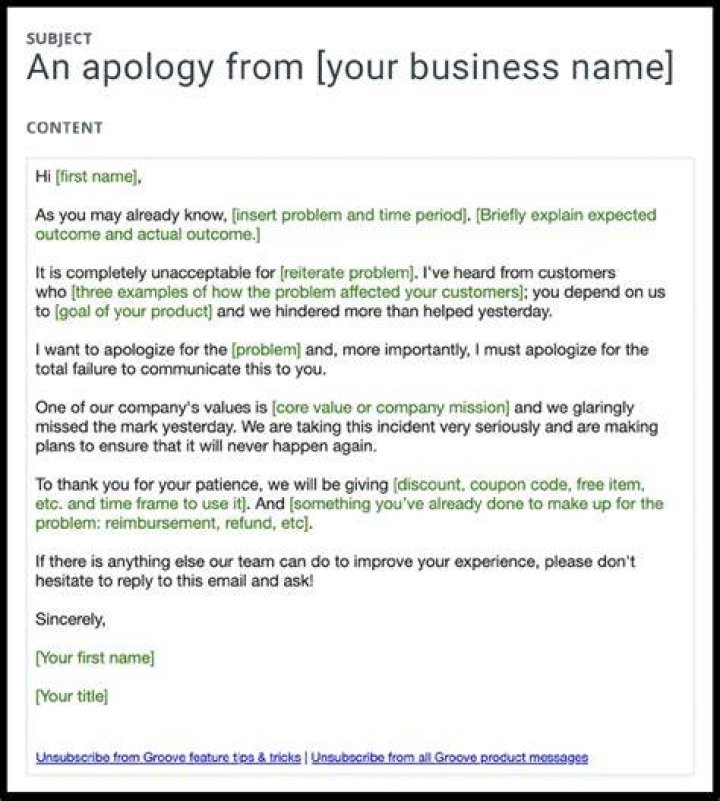 How do you apologize for missing something in an email?
