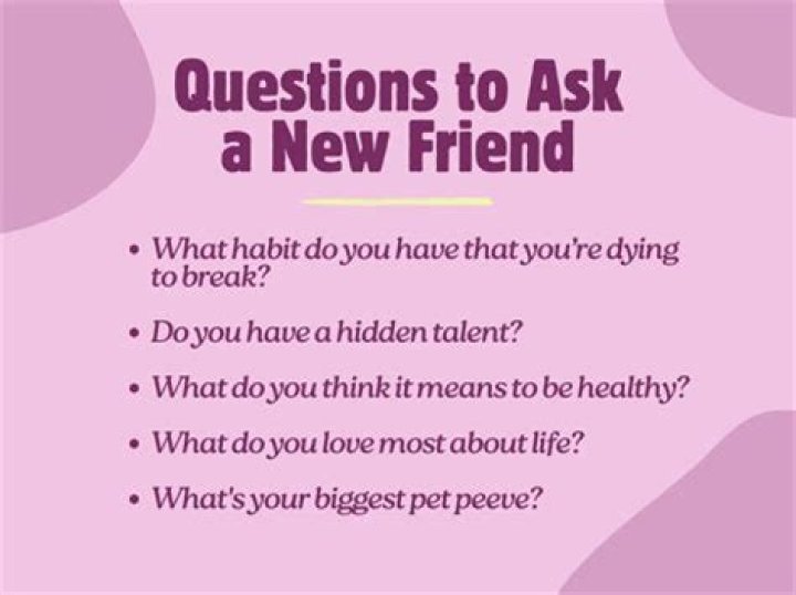 How do you ask a trust question?