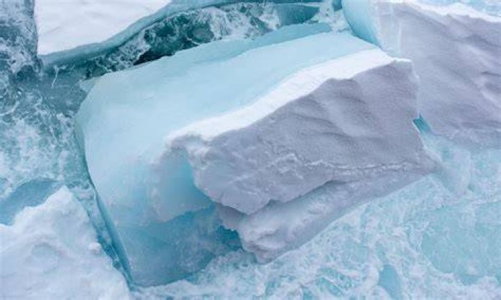 How do you break through thick ice?