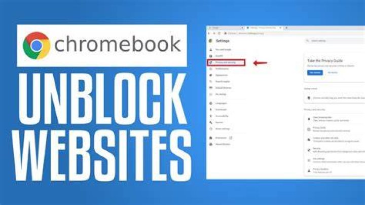 How do you bypass school blocked sites on a Chromebook?