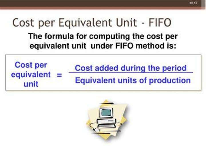 How do you calculate cost per unit using FIFO?