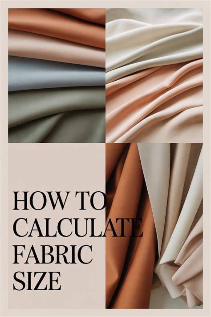 How do you calculate fabric size?