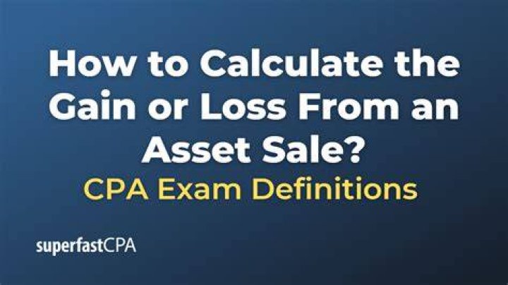 How do you calculate the gain on the sale of a home?