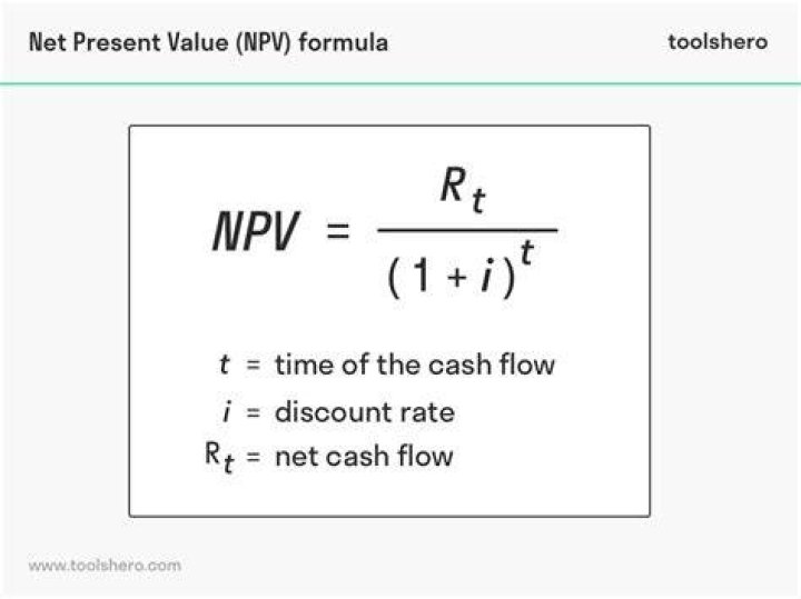 How do you calculate the NPV of an equipment?