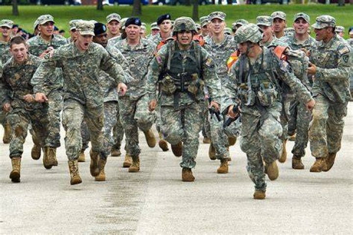 How do you call a group of soldiers?