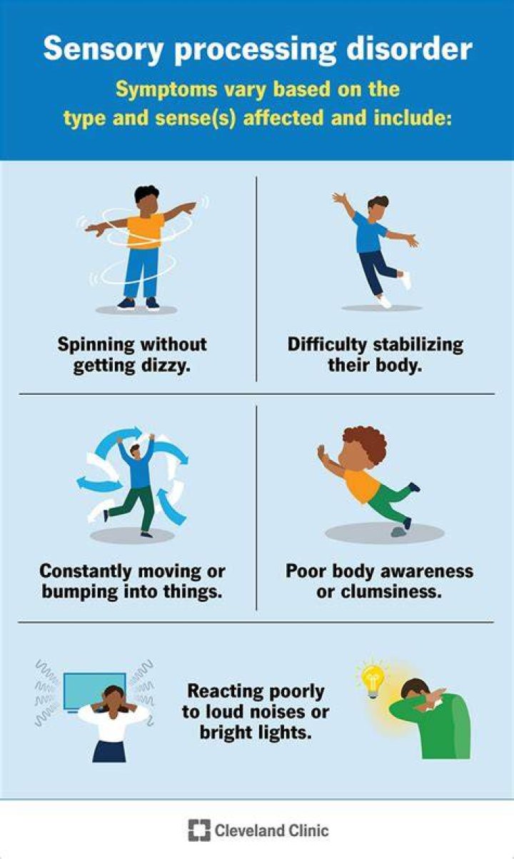 How do you calm a child with sensory processing disorder?