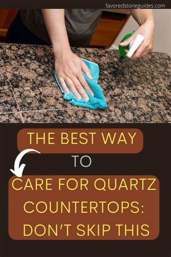 How do you care for quartz countertops?