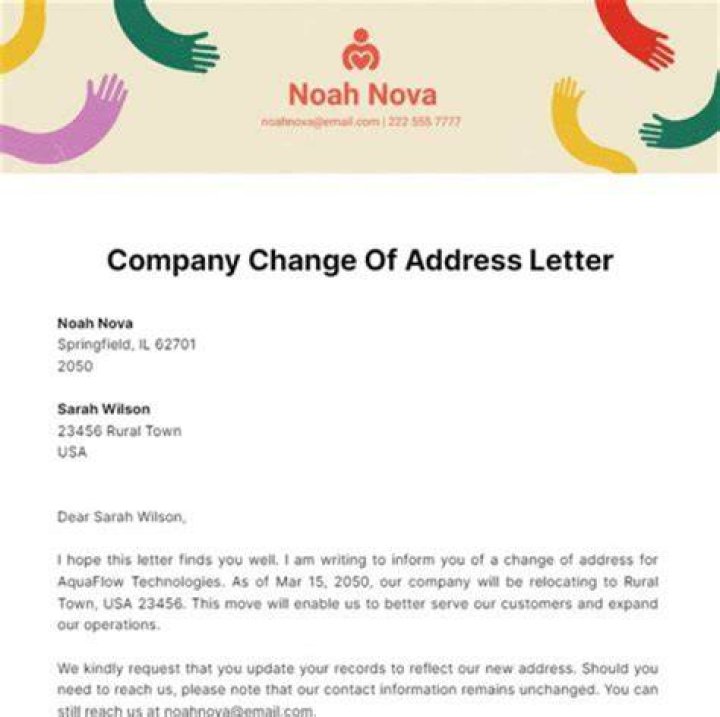 How do you check if your address has been changed?