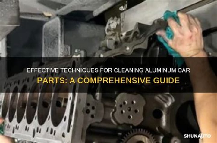 How do you clean aluminum horseshoes?