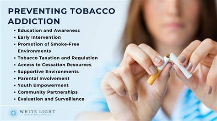 How do you control a tobacco addiction?