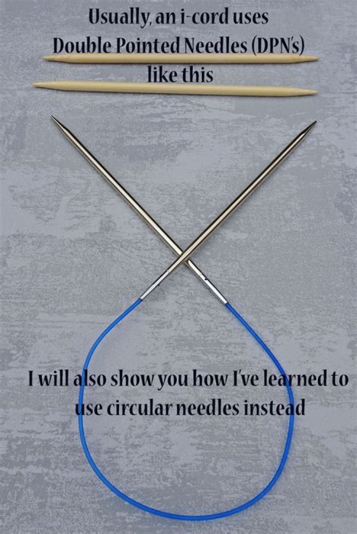 How do you convert DPN to circular needles?