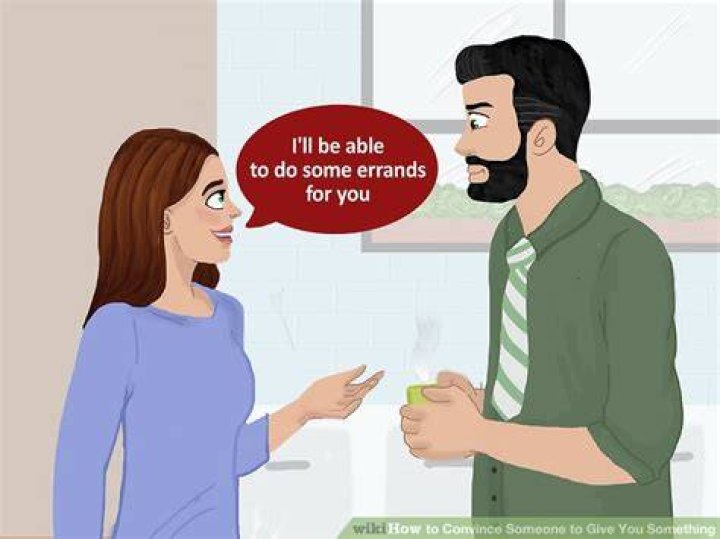 How do you convince someone to buy cookies?