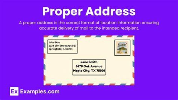 How do you correct an address in Mail?