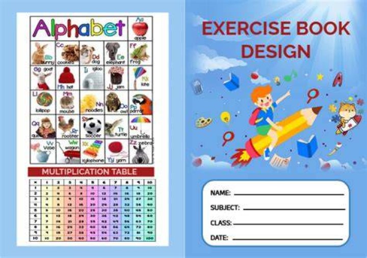 How do you cover an exercise book?