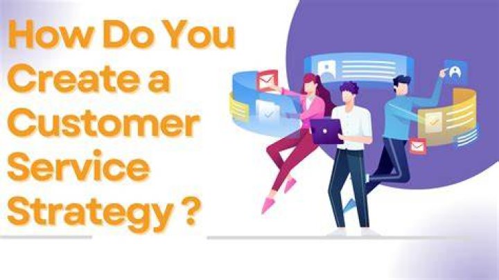 How do you create a customer service strategy?