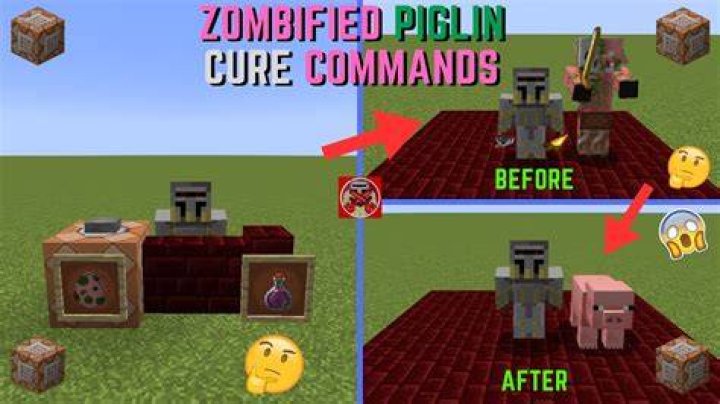 How do you cure a Piglin?