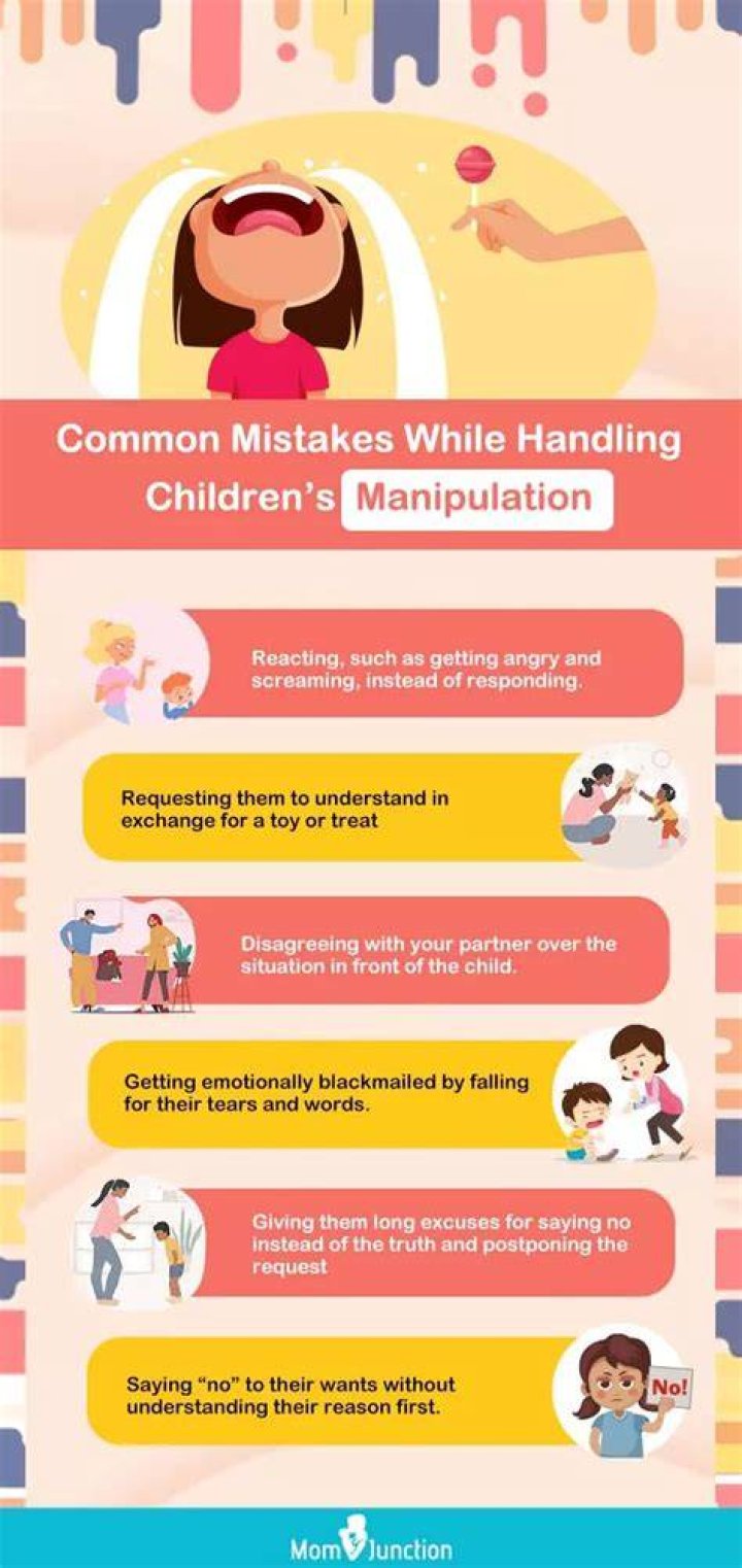 How do you deal with a lying manipulative child?