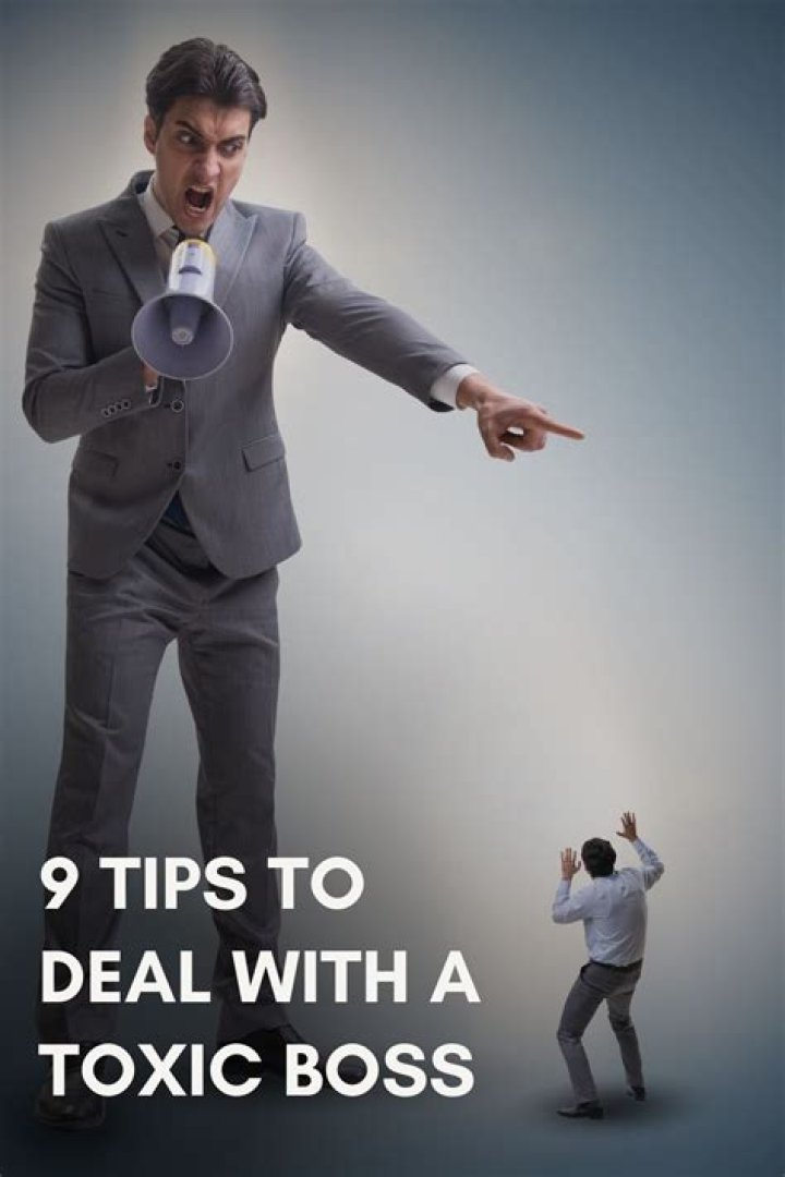 How do you deal with a rude toxic boss?