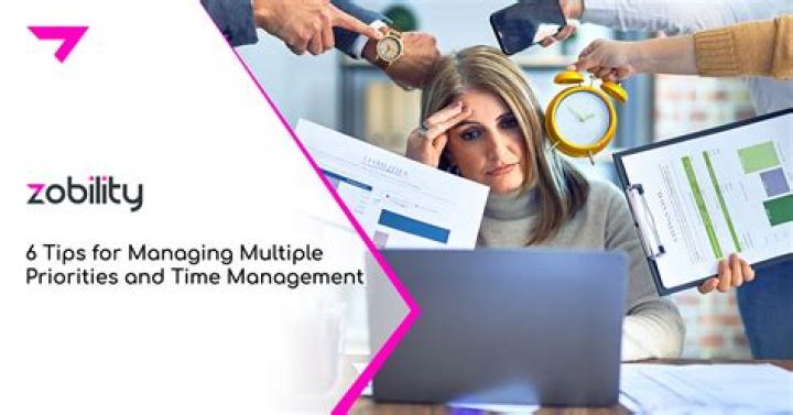 How do you deal with multiple time sensitivity priorities?