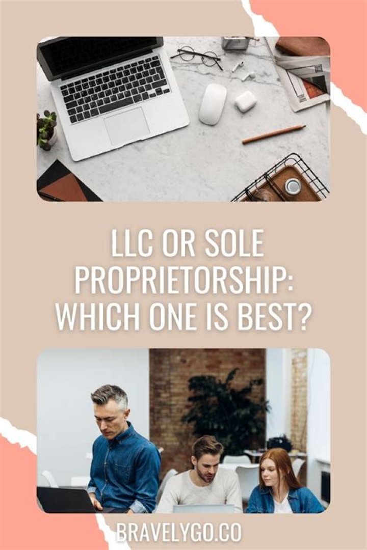 How do you decide between sole proprietorship and LLC?