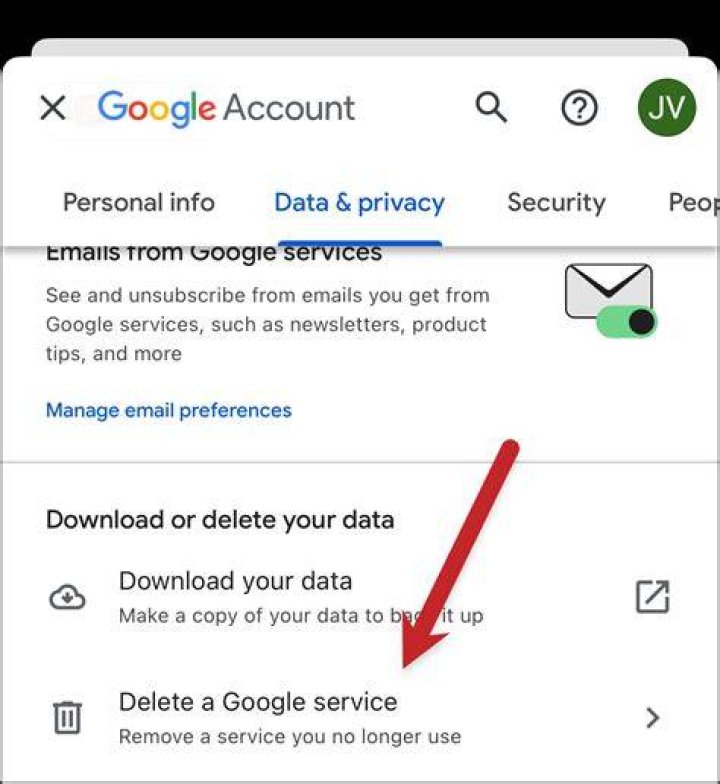 How do you delete Gmail?