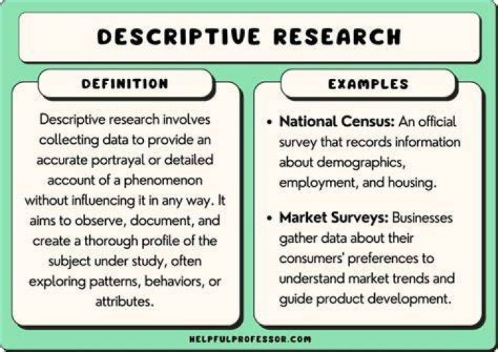 How do you describe a research project?