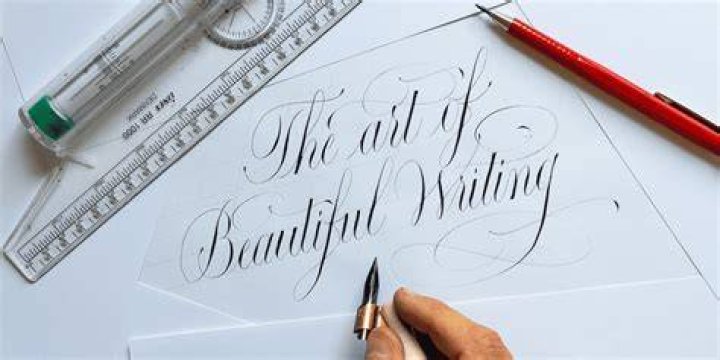 How do you describe calligraphy?