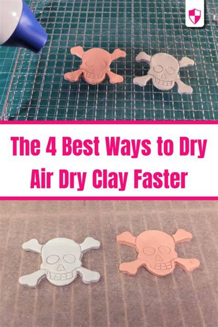 How do you dry wet clay faster?