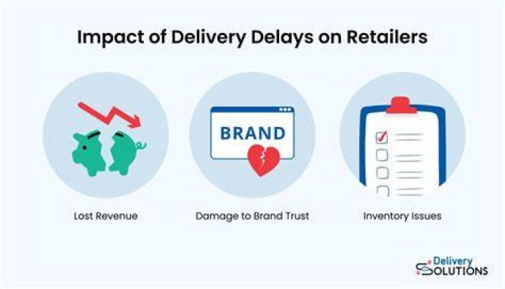 How do you explain delays to customers?