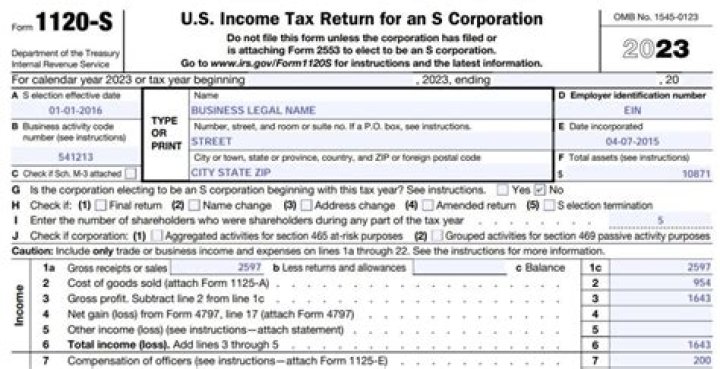 How do you file an amended 1120S tax return?