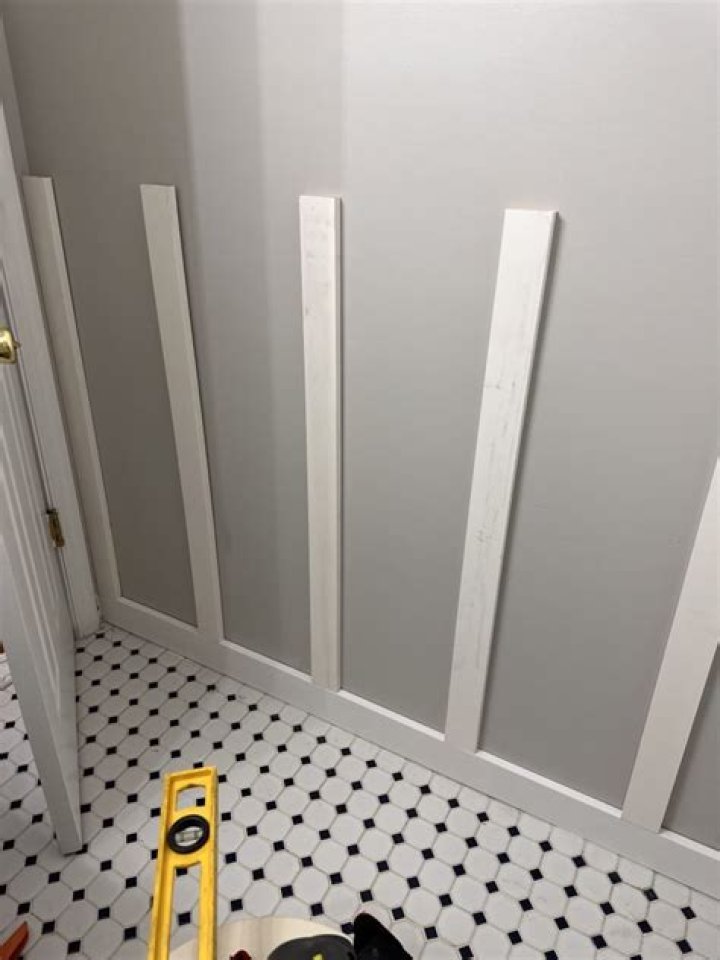 How do you fill gaps between board and batten?