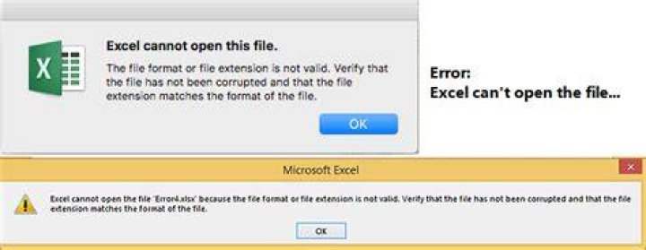 How do you fix Excel file Cannot open?