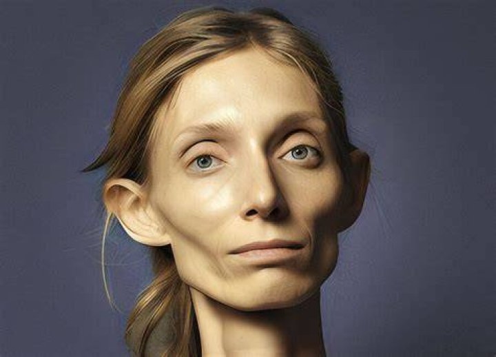 How do you get a bony face?