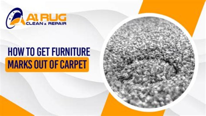 How do you get deep imprints out of carpet?